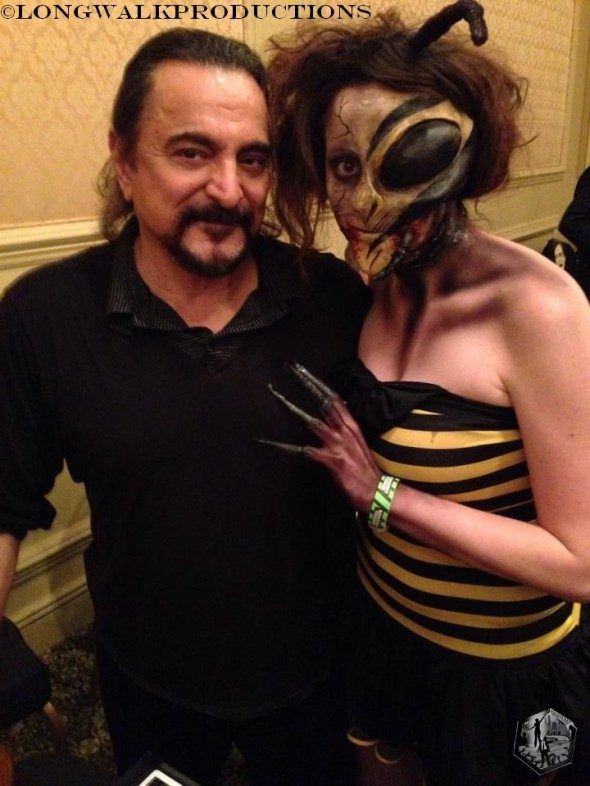 Tom Savini & Katie Bearden. Photo courtesy of Long Walk Productions.