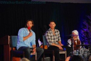 Jared Padalecki and Jensen Ackles at DCcon.