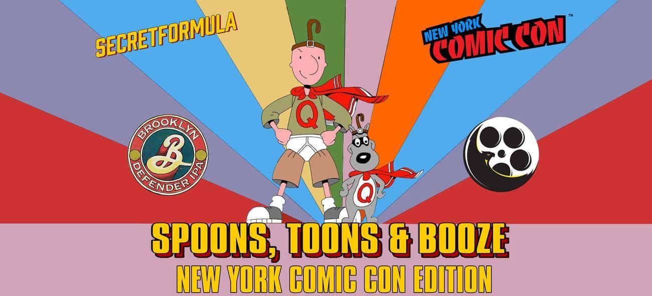 Spoons, Toons & Booze NYCC 2018 Edition Convention Scene