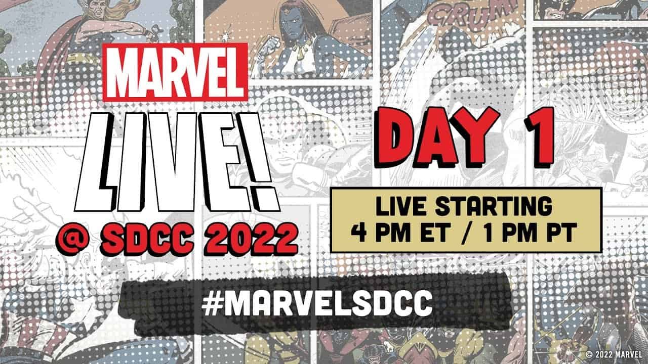 Marvel LIVE from SDCC 2022! | Day 1 | Convention Scene