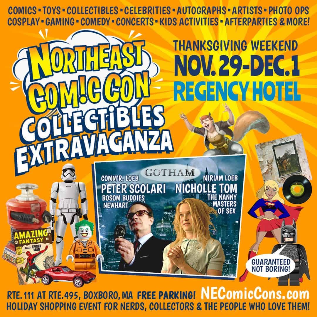 Peter Scolari & Nicholle Tom Appear at NorthEast ComicCon ...