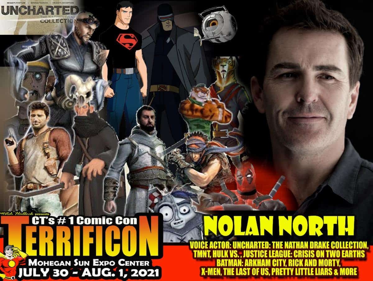 Nolan North Appears at Terrificon 2021 | Convention Scene