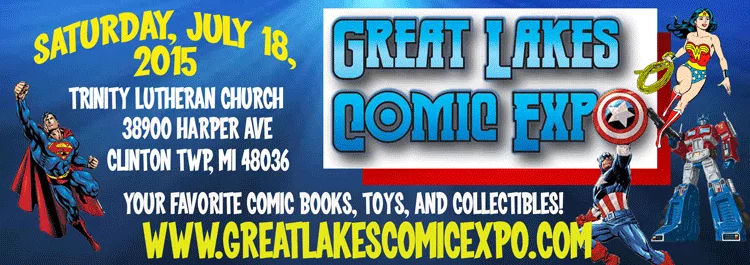 The Great Lakes Comic Expo (July 2015) | Convention Scene