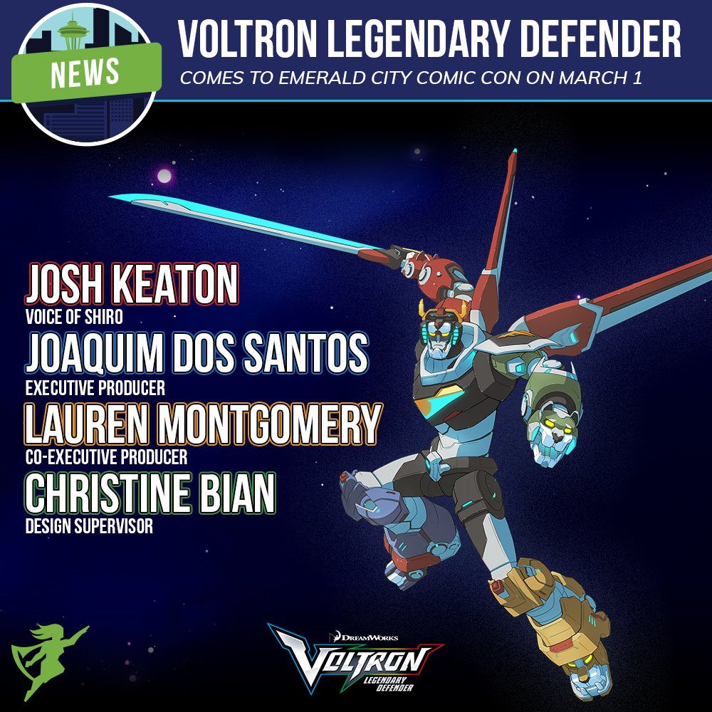 Team Voltron Assembles At Emerald City Comic Con 2018 Convention Scene