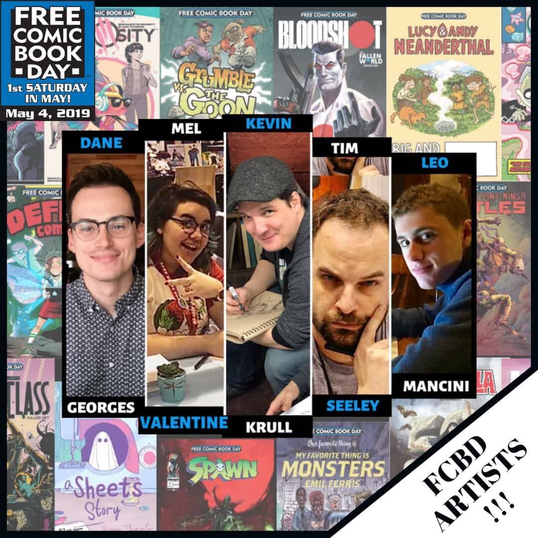 Il fcbd 2019 graham cracker comics convention scene