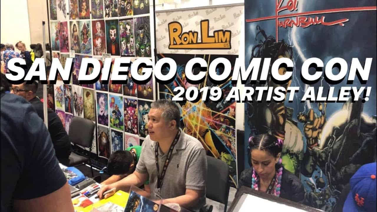 SDCC RoundUp Artist Alley Walkthroughs and Interviews Convention Scene