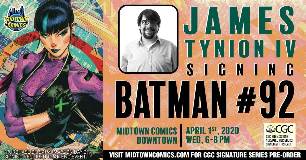 NYC - Batman #92 Signing | Convention Scene