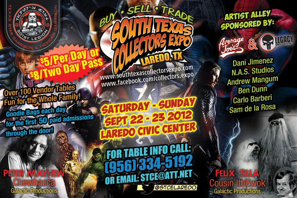 South Texas Collectors Expo (September 2012) | Convention Scene